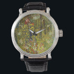 Farm Garden with Crucifix by Gustav Klimt Watch<br><div class="desc">Farm Garden with Crucifix (1911/1912) by Gustav Klimt is a vintage Victorian Era Symbolism fine art religious painting. A nature scene with a variety of flowers surrounding a crucifix with Jesus Christ in a garden on a farm. About the artist: Gustav Klimt (1862-1918) was an Austrian Symbolist painter and one...</div>