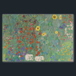 Farm Garden with Sunflowers by Gustav Klimt Tissue Paper<br><div class="desc">Farm Garden with Sunflowers by Gustav Klimt</div>