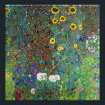 Farm Garden with Sunflowers | Gustav Klimt | Photo Print<br><div class="desc">Farm Garden with Sunflowers is a 1907 painting by Gustav Klimt.</div>