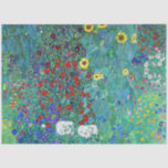 Farm Garden with Sunflowers, Gustav Klimt Tissue Paper<br><div class="desc">Gustav Klimt (July 14, 1862 – February 6, 1918) was an Austrian symbolist painter and one of the most prominent members of the Vienna Secession movement. Klimt is noted for his paintings, murals, sketches, and other objets d'art. In addition to his figurative works, which include allegories and portraits, he painted...</div>