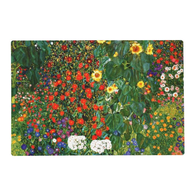 Farm Garden with Sunflowers Placemat (Front)