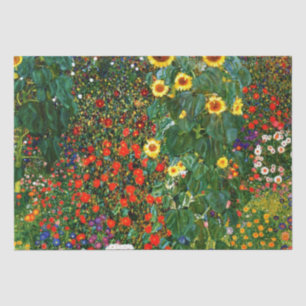 Farm Garden with Sunflowers Tissue Paper