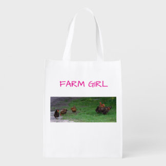 Farm Girl Grocery Bag