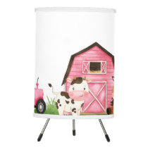 Farm Girl Nursery Lamp