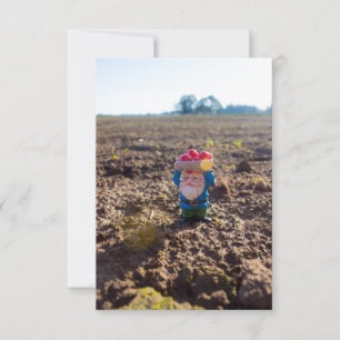Farm Gnome Thank You Card