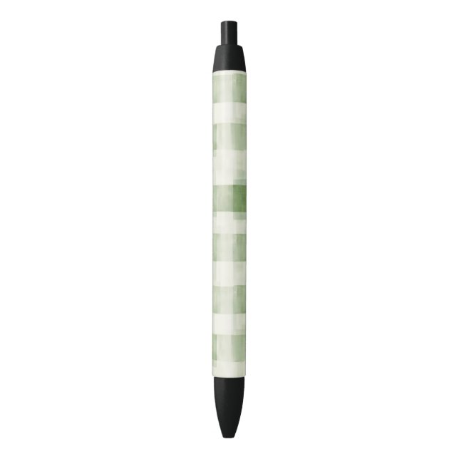 Farm Green Cream Plaid   Pen (Front Vertical)