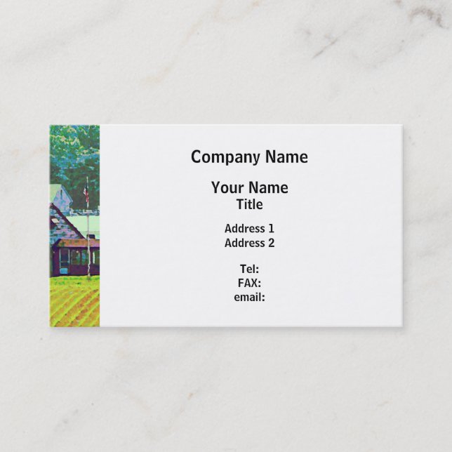 Farm Homestead Business Card (Front)