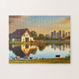 Farm House Animals The Daily Jigsaw puzzle Recent