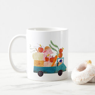 Farm Joy Ride – Whimsical Country Life Kind Ones Coffee Mug