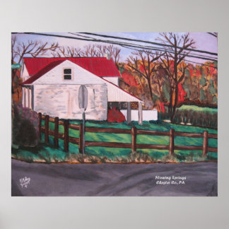Farm Landscape poster