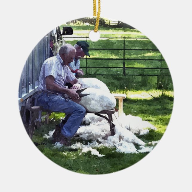 FARM LIFE CERAMIC ORNAMENT (Front)