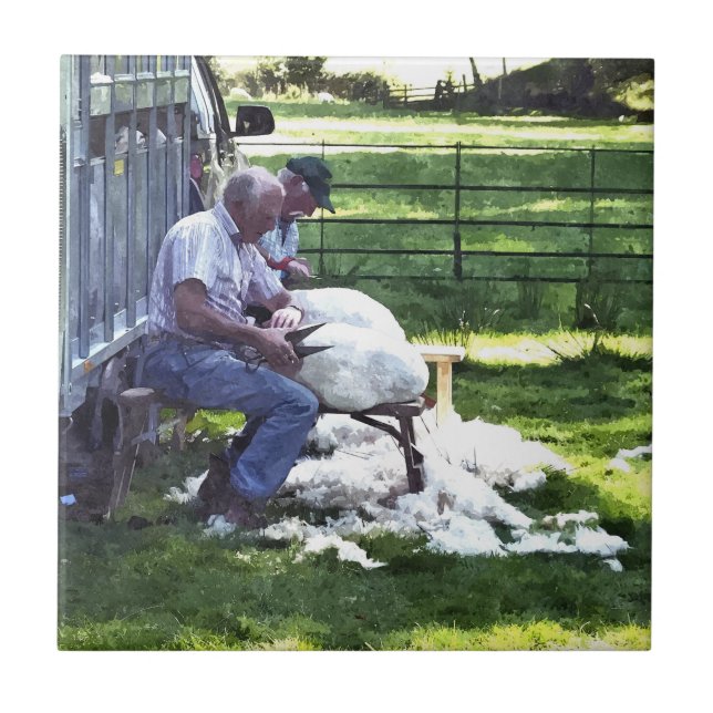 FARM LIFE CERAMIC TILE (Front)