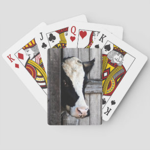 Farm Life Cow Poker Cards