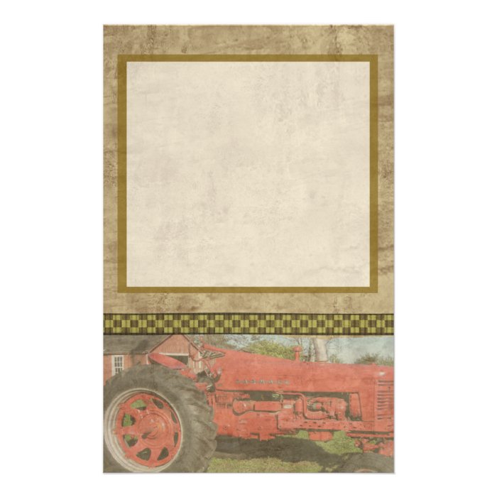 Farm Life Customized Stationery