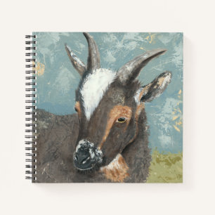 Farm Life-Grey Goat Notebook