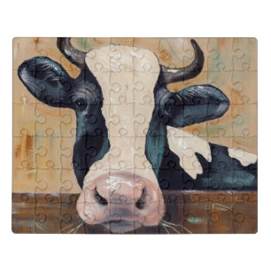 Farm Life - Gunther the Cow Jigsaw Puzzle