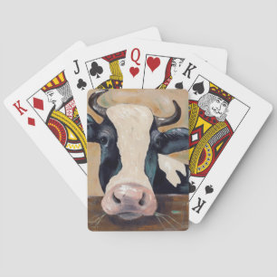 Farm Life - Gunther the Cow Poker Cards