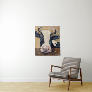 Farm Life - Gunther the Cow Tapestry