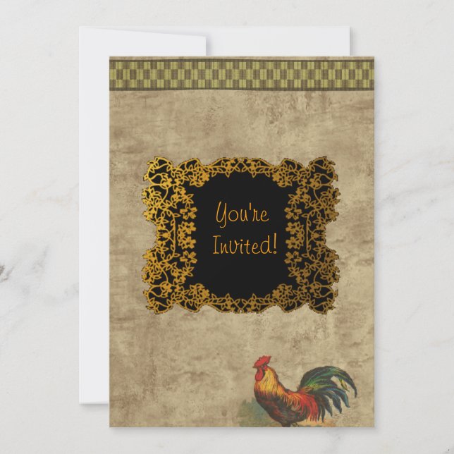 Farm Life Invitation (Front)