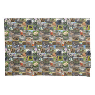 Farm Life Photo Collage,   Pillow Case