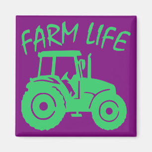 Farm Life Tractor #USAPatriotGraphics © Magnet
