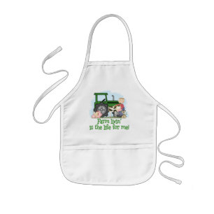 Farm Livin' (Boy) Kids' Apron