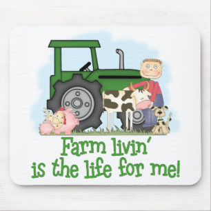 Farm Livin' (Boy) Mouse Pad