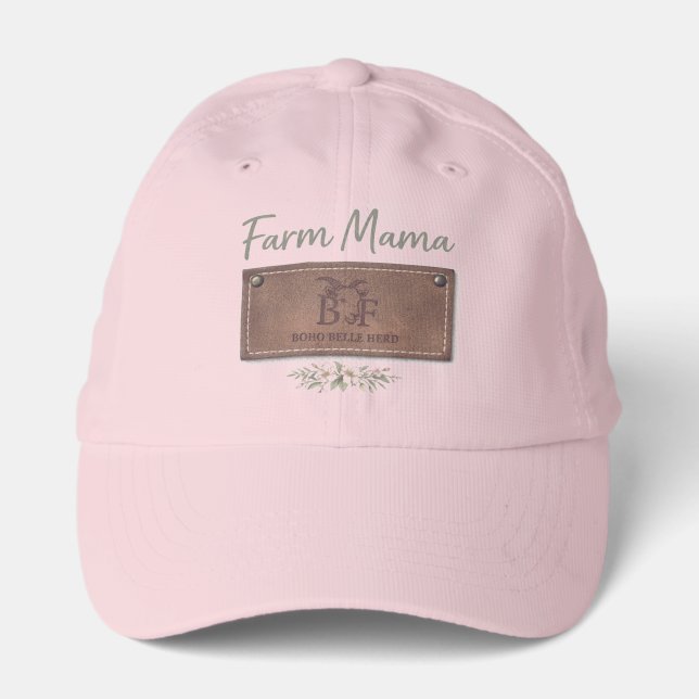 Farm Mama Tee Performance Cap (Front)