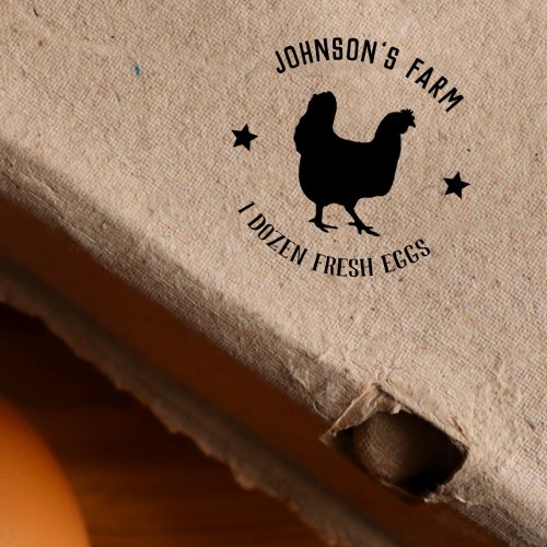 Farm Name  1 Dozen  Eggs Grade Stamp