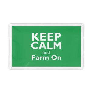 Farm On Acrylic Tray