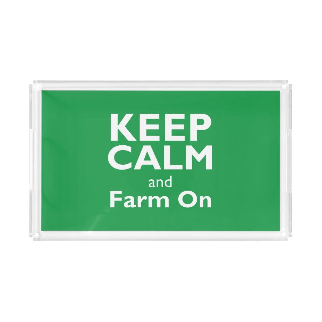 Farm On Acrylic Tray (Front)