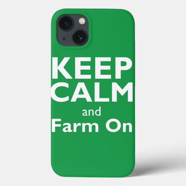 Farm On Case-Mate iPhone Case (Back)