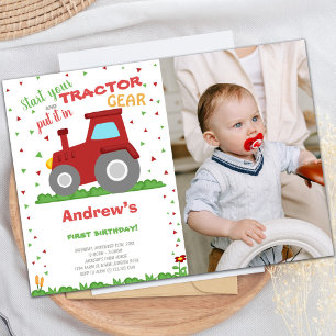 Farm Party Theme for Boys or Girls Invitation