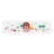 Farm party water bottle label, barnyard