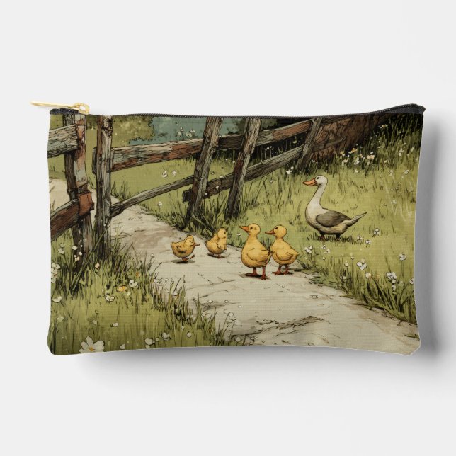 Farm Path Duckling Stroll Pouch (Front)