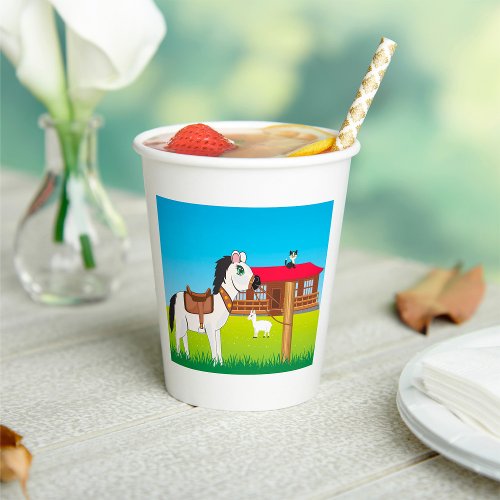 Farm Pets Paper Cups