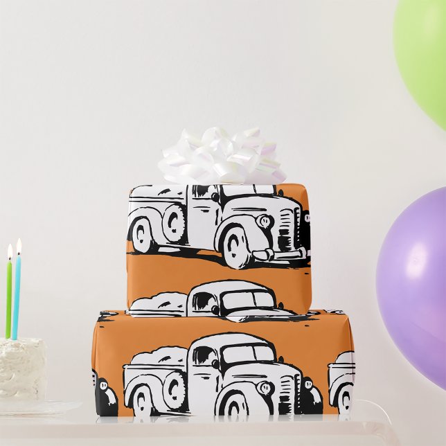 Farm Pickup Wrapping Paper (Creator Uploaded)
