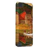 Farm Pond Landscape by Mead Schaeffer iPod Touch 5G Cover (Back/Right)