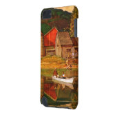 Farm Pond Landscape by Mead Schaeffer iPod Touch 5G Cover (Back Left)