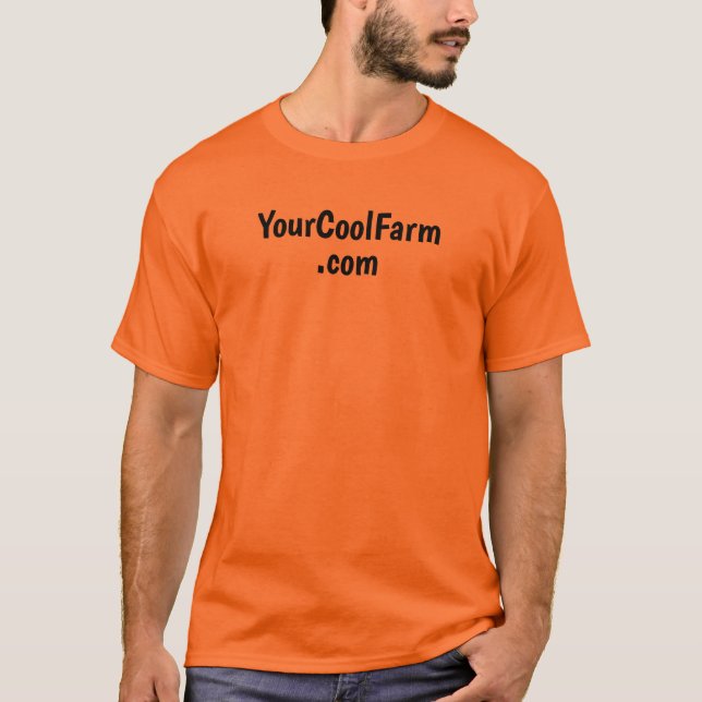 Farm promotion, farm name, ranch name T-Shirt (Front)
