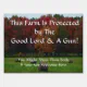 Farm Protected By... Yard Sign | Zazzle