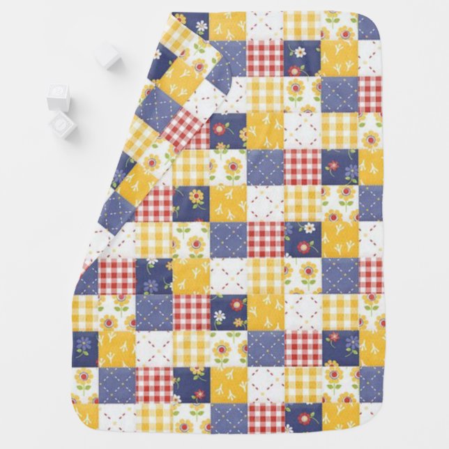 Farm Quilt Pattern BABY BLANKET (In Situ)