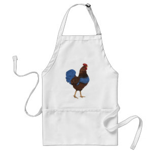 Farm Rooster Painting Adult Apron