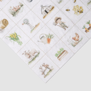Farm Rural living Tissue Paper