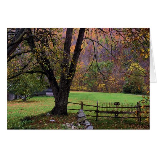 Farm scene,  Autumn  (Front Horizontal)
