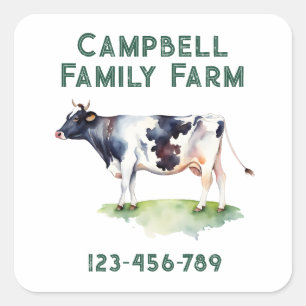 Farm Square Sticker