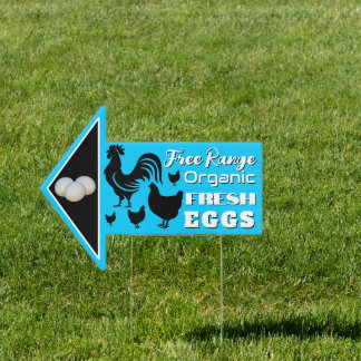Farm Stand Fresh Eggs Sign