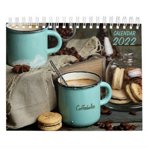 Farm Style Rustic Coffee Two Page Small Calendar