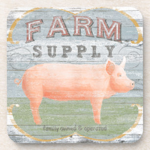 Farm Supply Drink Coaster