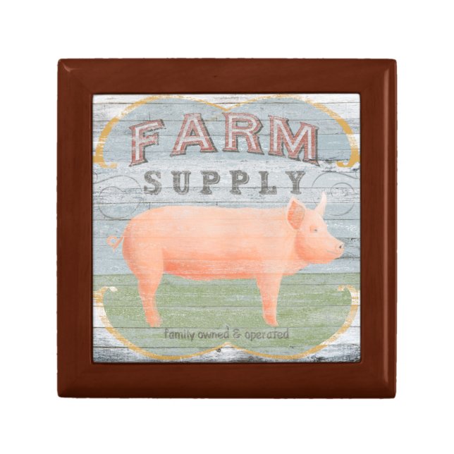 Farm Supply Keepsake Box (Front)